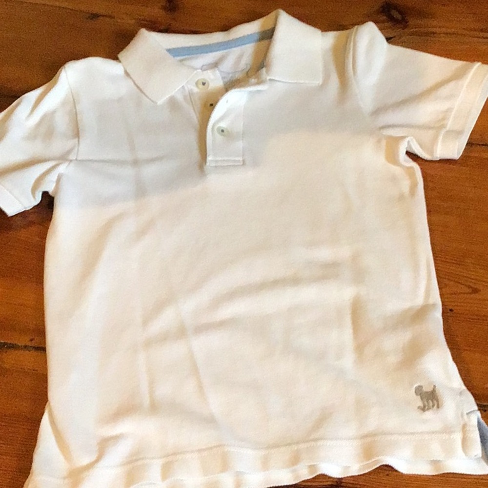 Mini Boden white polo
